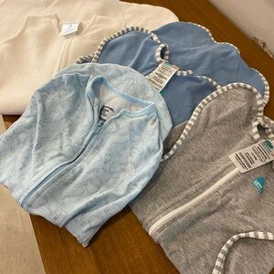 Swaddle & Sleep Sack Bundle (Halo, Swaddle Me, Love to Dream) Size Small/Newborn